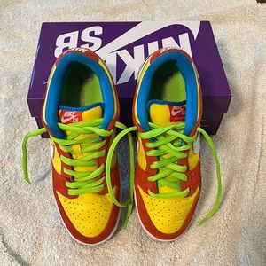 Nike SB Dunk Low Pro Bart Simpson Men’s size 9